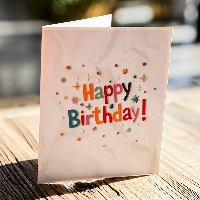 Strawberry and Chocolate Birthday Cake Pop Up Card