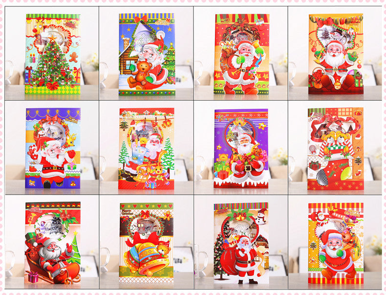 Jingle Bells Playing Christmas Cards - 12 Variants