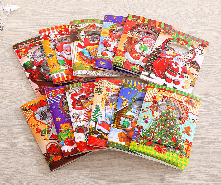 Jingle Bells Playing Christmas Cards - 12 Variants