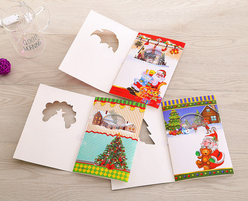 Jingle Bells Playing Christmas Cards - 12 Variants