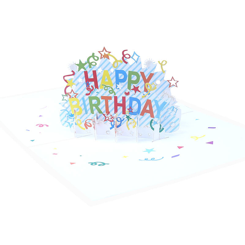 Happy Birthday Pop Up Card