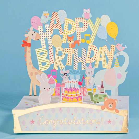 Birthday Show Pop Up Card