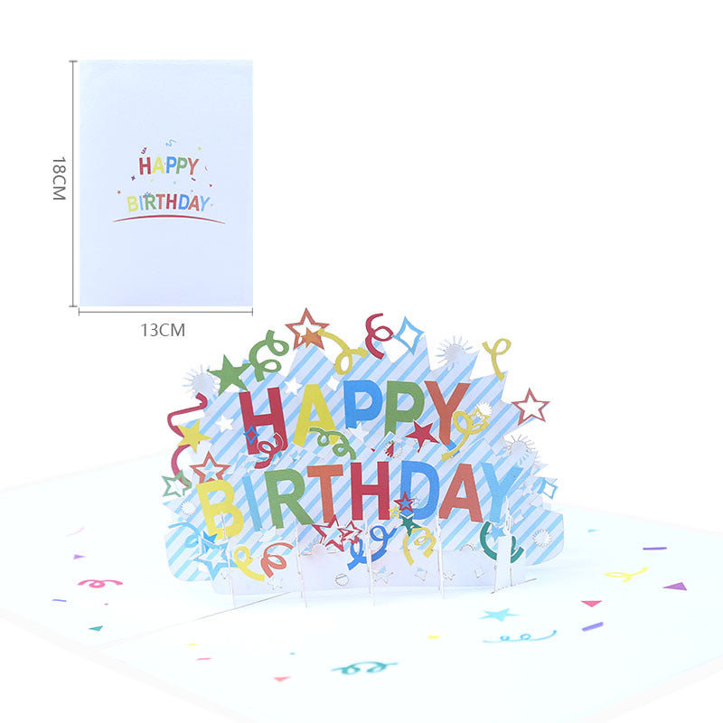 Happy Birthday Pop Up Card