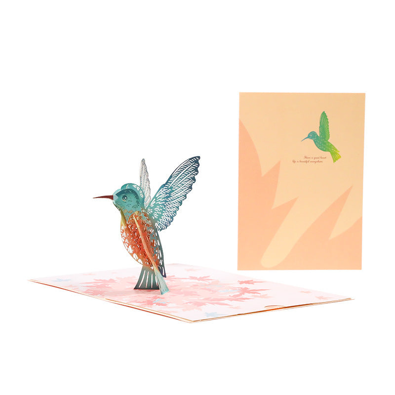 Hummingbird Pop Up Card - 5 Styles