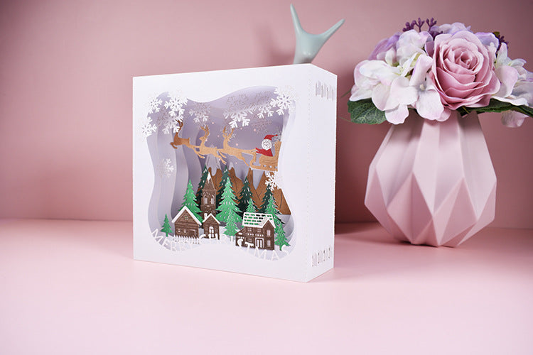 Christmas Tunnel Card | Pop Up Card | 3D Card