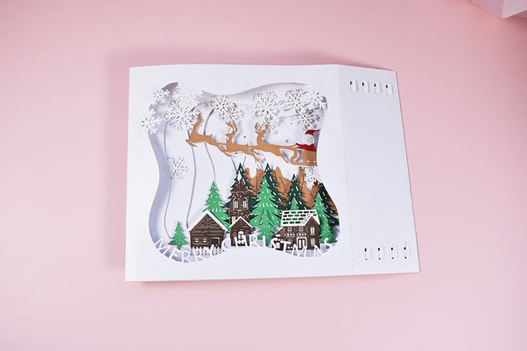 Christmas Tunnel Card | Pop Up Card | 3D Card