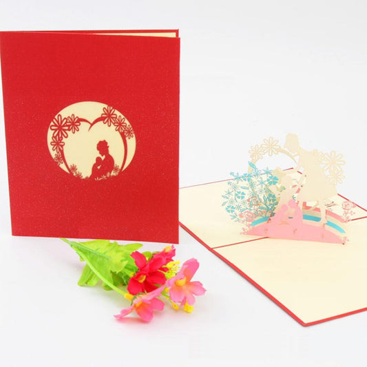 Mother's Day Pop Up Card - Q&T 3D Cards and Envelopes