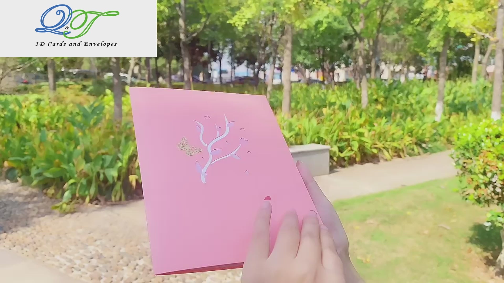 Magic Flowers Pop Up Card | 3 Colours | 3D Card