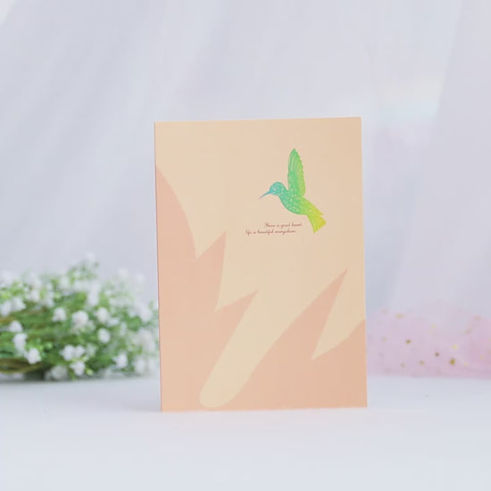 Hummingbird Pop Up Card - 5 Styles