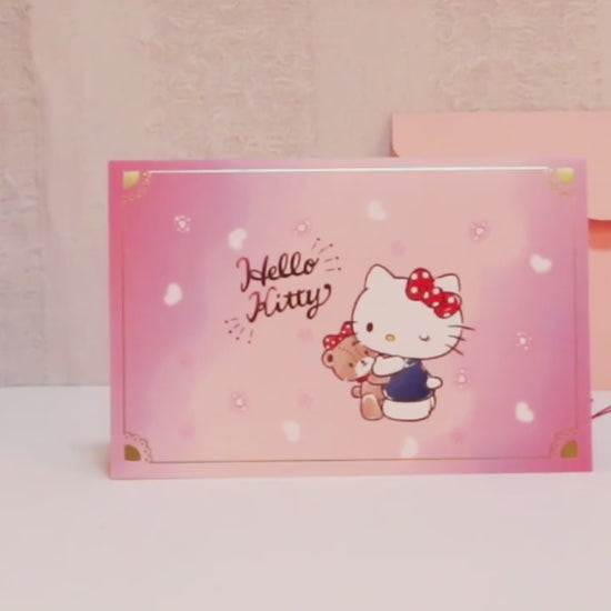 Hello Kitty Pop Up Card | 4 Styles | 3D Card | Birthday Card | Sakura | Japanese Style