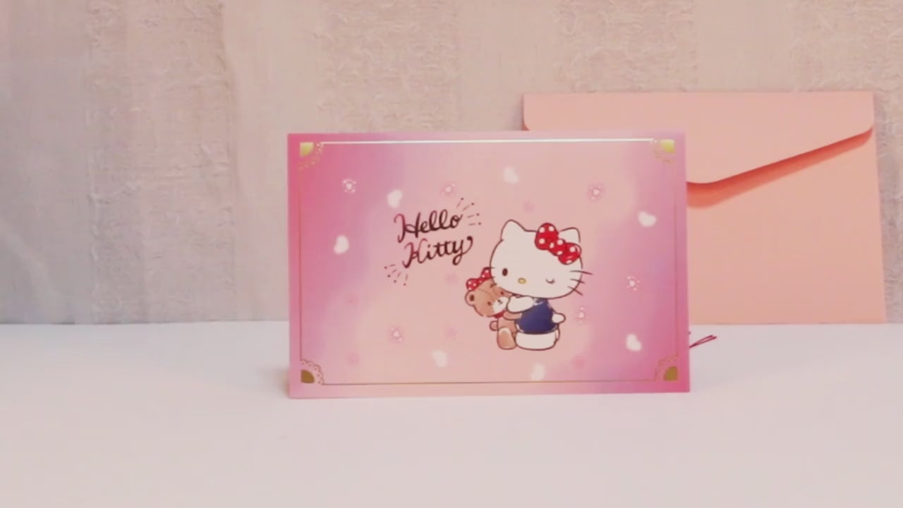 Hello Kitty Pop Up Card | 4 Styles | 3D Card | Birthday Card | Sakura | Japanese Style