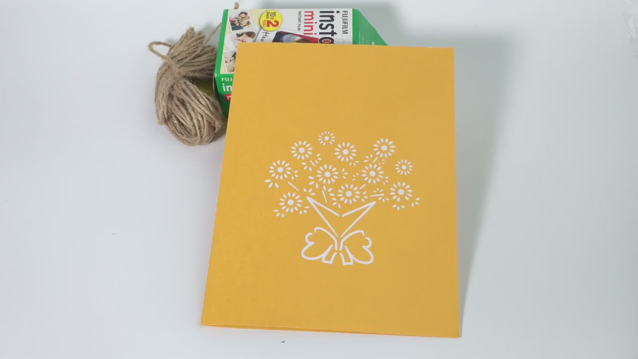 Sunflower Bouquet Pop Up Card - 2 Styles