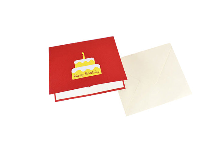 3D Pop Up Card | Birthday Card | Greeting Card | Birthday Cake | Gift | 3 Styles