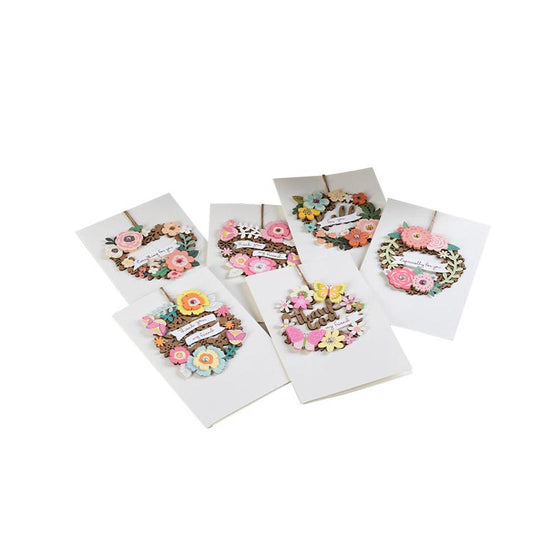 Set of 6 Luxury Greeting Cards