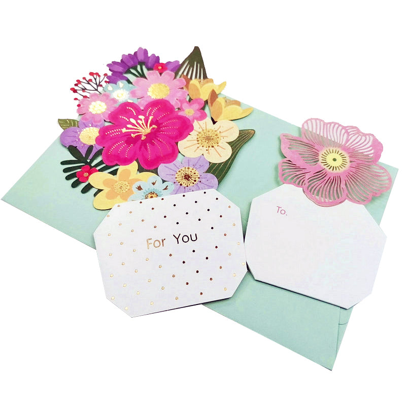 Flowers in Pot Greeting Card