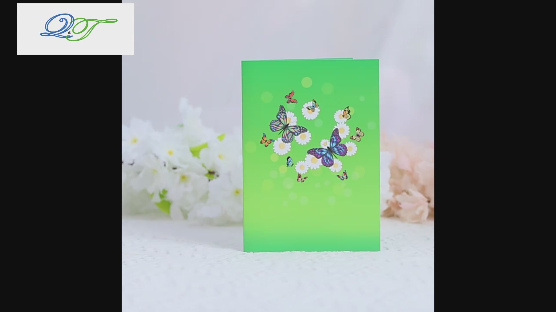 Butterflies in the Garden Pop Up CardButterflies in the Garden Pop Up Card