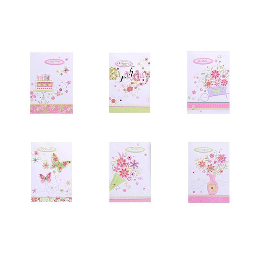 Assorted Greeting Cards - Violet Series - Q&T 3D Cards and Envelopes