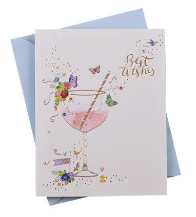 Best Wishes Cards - Butterfly Series - Q&T 3D Cards and Envelopes