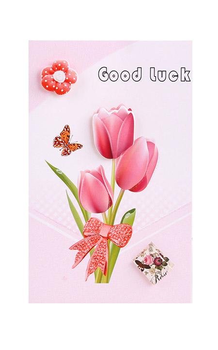 Best Wishes Greeting Cards - Bouquet Series - Q&T 3D Cards and Envelopes