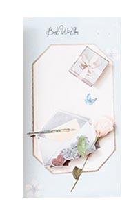 Best Wishes Greeting Cards - Memories Series - Q&T 3D Cards and Envelopes