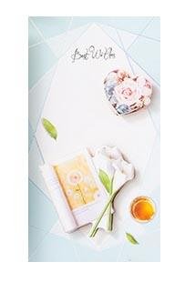 Best Wishes Greeting Cards - Memories Series - Q&T 3D Cards and Envelopes