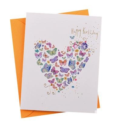 Birthday Cards - Butterfly Series - Q&T 3D Cards and Envelopes