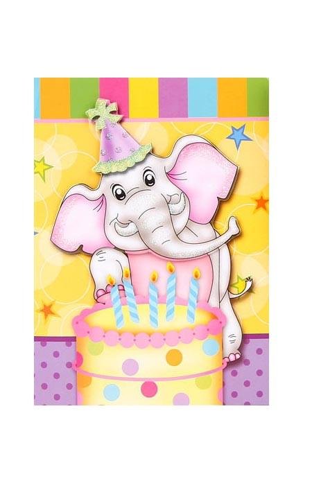 Birthday Cards - Cartoon Series with Sound - Q&T 3D Cards and Envelopes