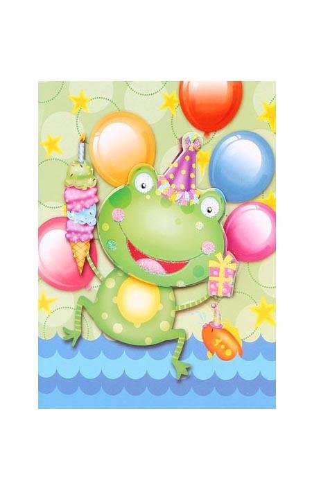 Birthday Cards - Cartoon Series with Sound - Q&T 3D Cards and Envelopes