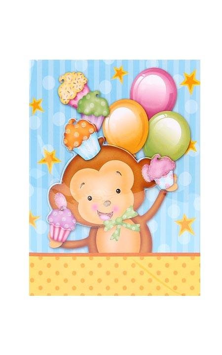 Birthday Cards - Cartoon Series with Sound - Q&T 3D Cards and Envelopes