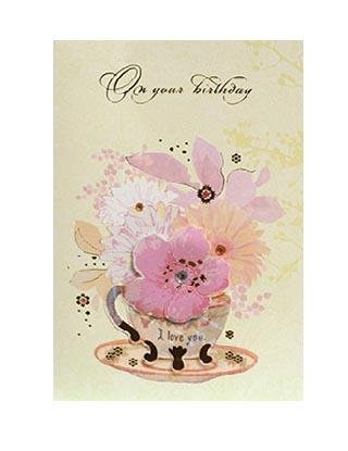 Birthday Cards - Orange Series - Q&T 3D Cards and Envelopes