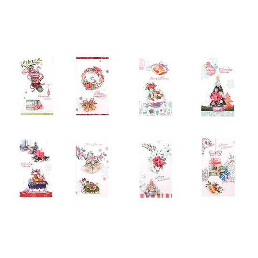 Christmas Cards - Candle Series - Q&T 3D Cards and Envelopes