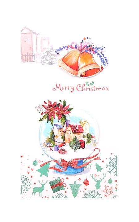 Christmas Cards - Candle Series - Q&T 3D Cards and Envelopes