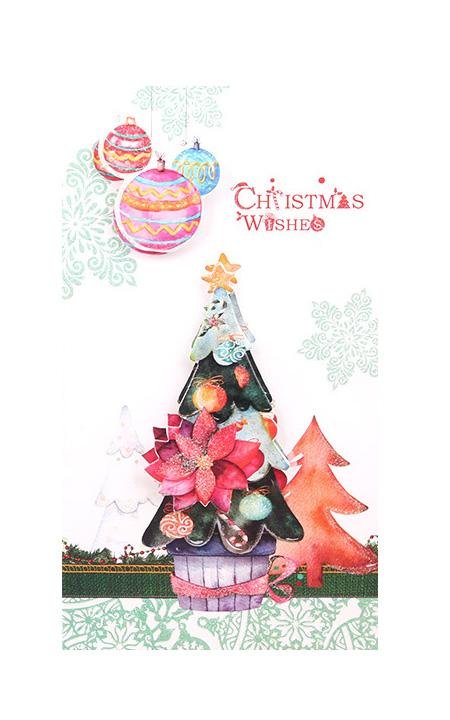 Christmas Cards - Candle Series - Q&T 3D Cards and Envelopes