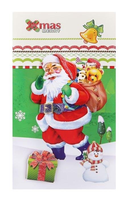 Christmas Cards - Colourful Series - Q&T 3D Cards and Envelopes