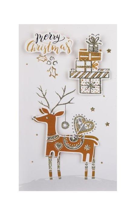 Christmas Cards - Gold Series - Q&T 3D Cards and Envelopes