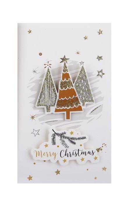 Christmas Cards - Gold Series - Q&T 3D Cards and Envelopes