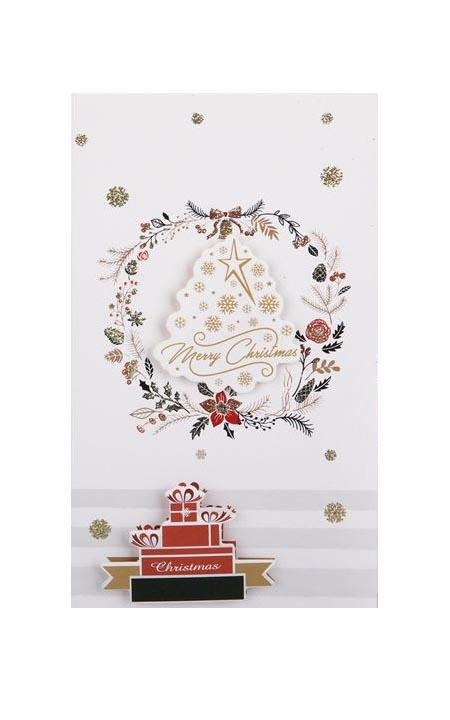 Christmas Cards - Gold Series - Q&T 3D Cards and Envelopes