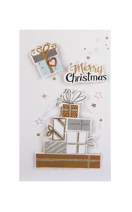 Christmas Cards - Gold Series - Q&T 3D Cards and Envelopes