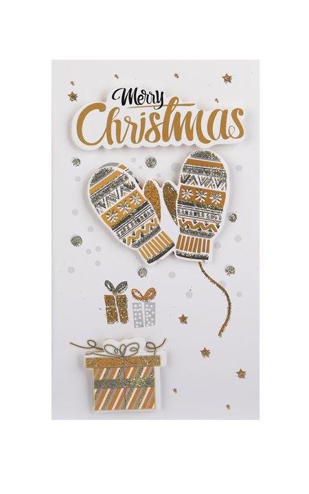 Christmas Cards - Gold Series - Q&T 3D Cards and Envelopes