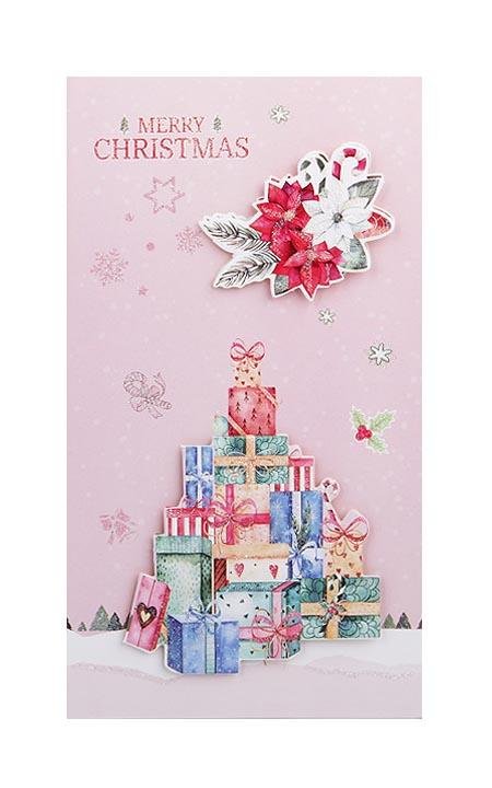 Christmas Cards - Grey Series - Q&T 3D Cards and Envelopes