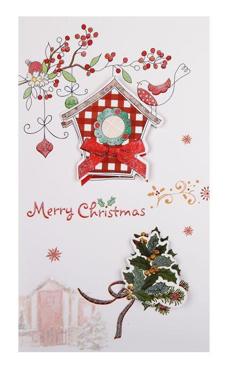 Christmas Cards - Warm Series - Q&T 3D Cards and Envelopes