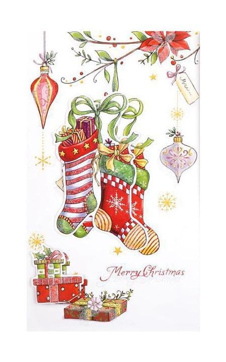 Christmas Cards - Warm Series - Q&T 3D Cards and Envelopes