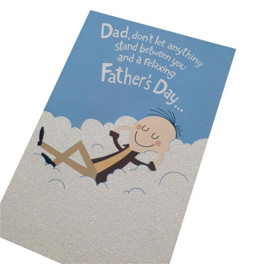 Father's Day Card - Relaxing - Q&T 3D Cards and Envelopes