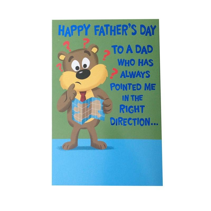 Father's Day Greeting Card - Q&T 3D Cards and Envelopes