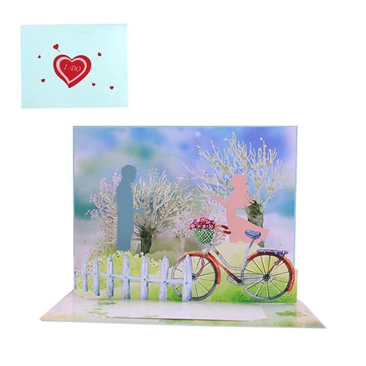 I Do! Love Pop Up Card - Q&T 3D Cards and Envelopes