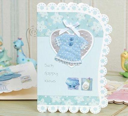 New Baby Cards - Classic Series - Q&T 3D Cards and Envelopes