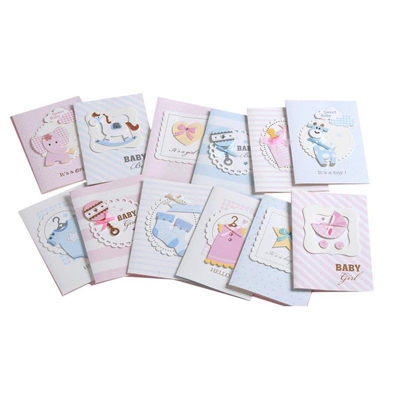 New Baby Cards - Sweet Series - Q&T 3D Cards and Envelopes