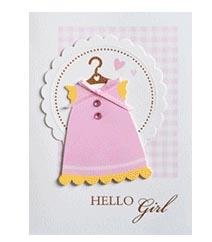 New Baby Cards - Sweet Series - Q&T 3D Cards and Envelopes