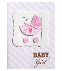 New Baby Cards - Sweet Series - Q&T 3D Cards and Envelopes