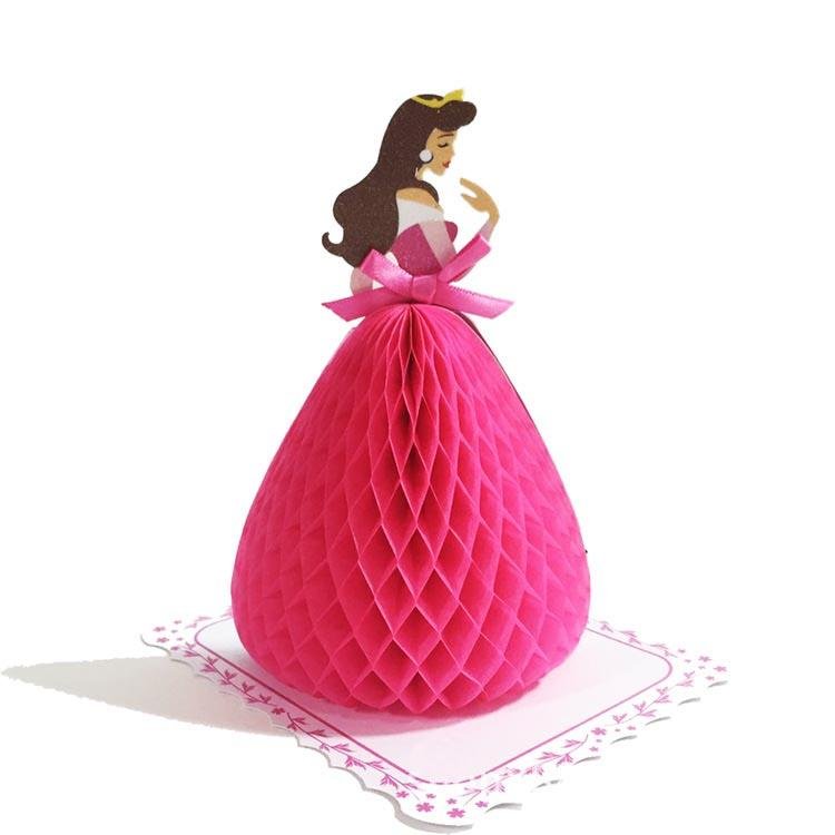 Princess 3D Cards - Aurora or Snow White - Q&T 3D Cards and Envelopes